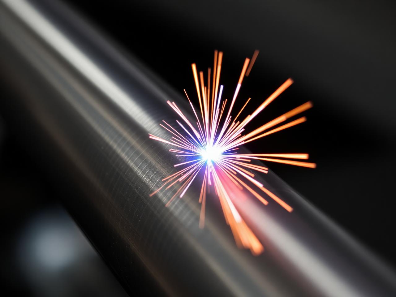 Close-up of a clean structural weld bead by a DAWC welder